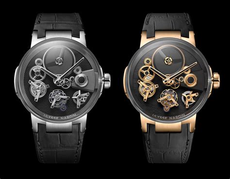 Ulysse Nardin New Executive Tourbillon Free Wheel .